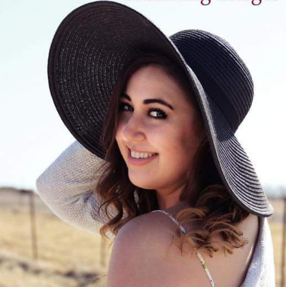 Black Wide Brim Hats
